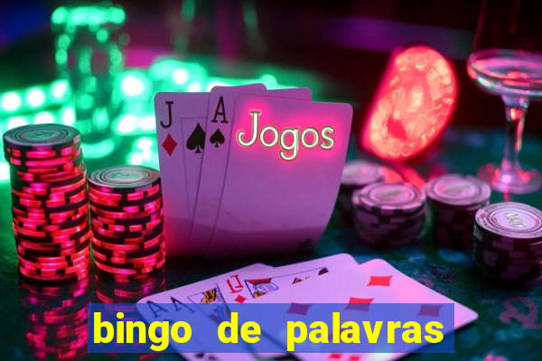 bingo de palavras de natal